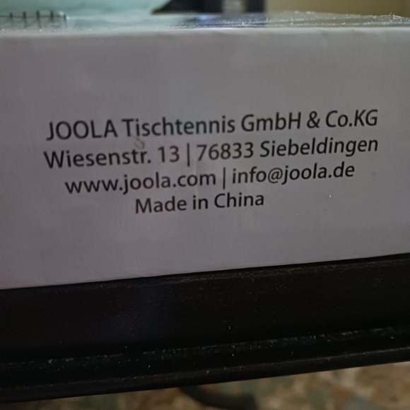 Joola Easy TableTop Ping Pong net with clamps New in Box plus 6 ping pong balls - Picture 3 of 3